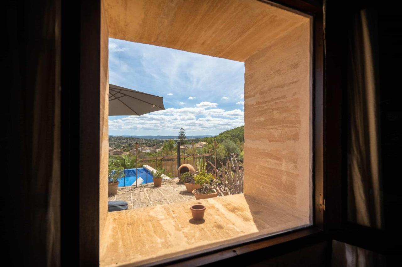 Can Pulit - Finca Romantica Para 2 Con Piscina Y Vistas En 塞尔瓦 外观 照片